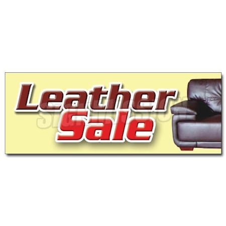 LEATHER SALE DECAL Sticker Sofa Couch Antique Furnitaure Chair Supplies